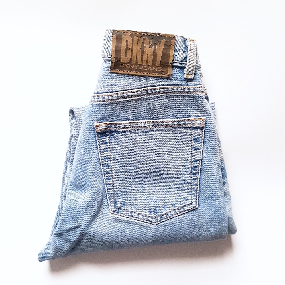 90s Vintage DKNY High Waist Jeans VTG